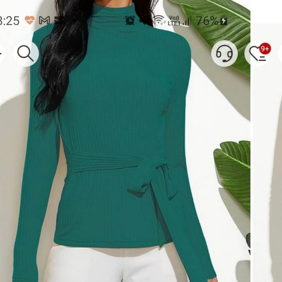 Green Knot Pullover Tshirt | Poshmark